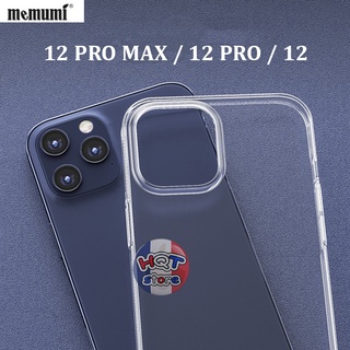 Ốp lưng trong suốt Memumi Clear cho IP 12 Pro Max / 12 Pro / 12