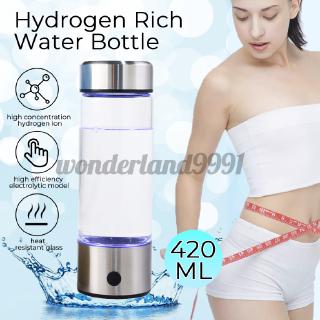 Bình Tạo Nước Giàu Hydrogen 420ml Sạc Usb