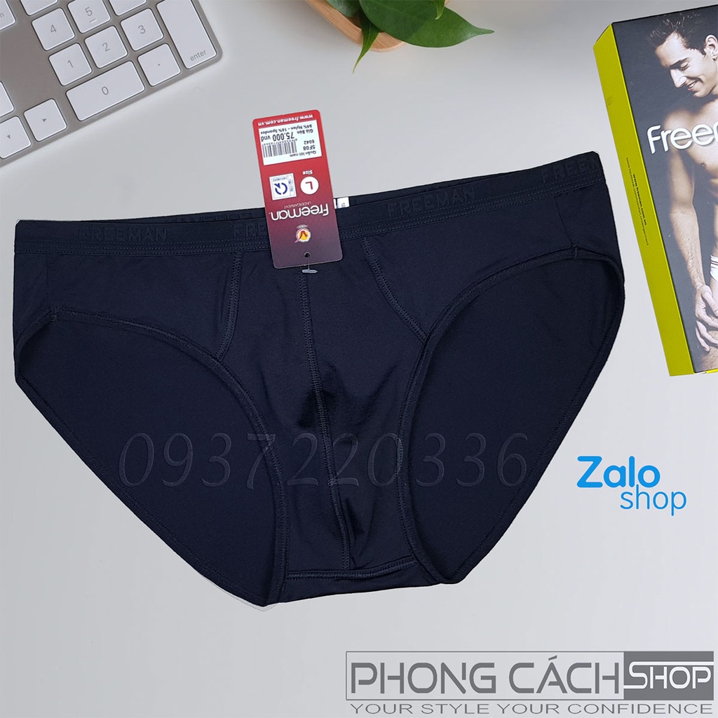 Freeman - Quần lót nam lưng nhỏ thun lạnh siêu mát - Spandex Casual Freeman 6042