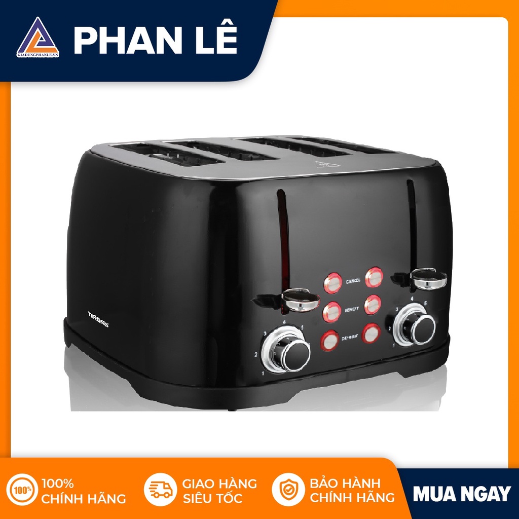 [Mã ELHADEV giảm 4% đơn 300K] Máy nướng bánh mỳ Tiross TS9660