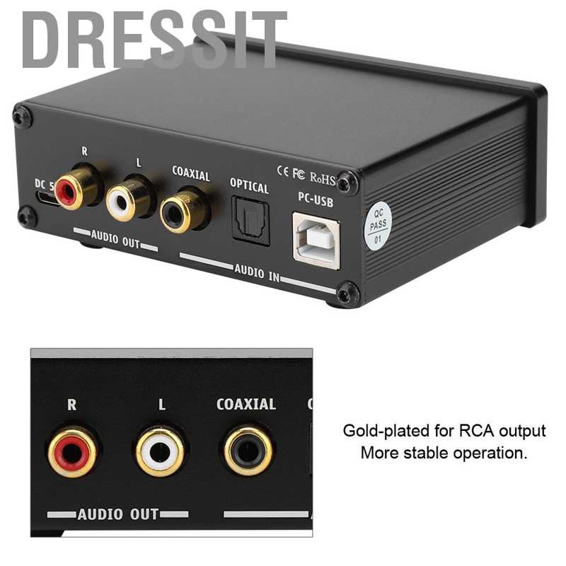 Bộ giải mã âm thanh tai nghe Ac-Q3 Pro Dac hỗ trợ 3.5mm chất lượng cao