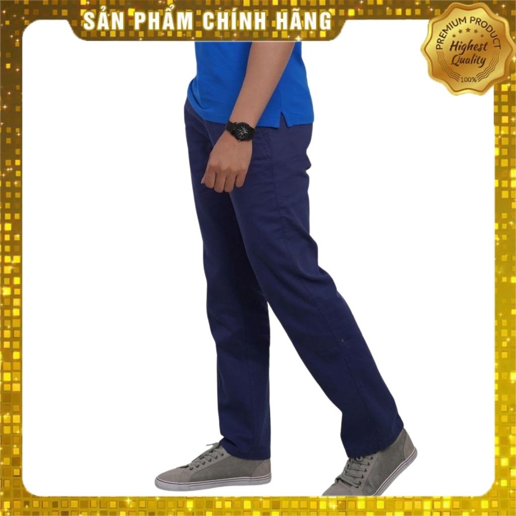 Quần kaki nam ARISTINO trẻ trung thời thượng AKK02607 màu xanh