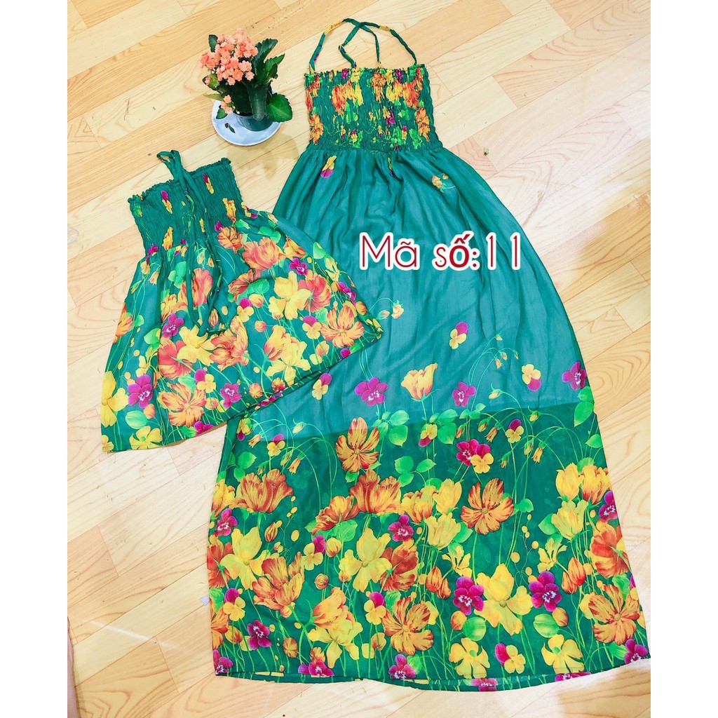 Set maxi mẹ và con gái [trên 20 màu] | BigBuy360 - bigbuy360.vn