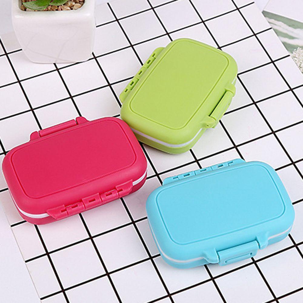 Hộp Đựng Thuốc Mini 3 Ngăn Chăm Sóc Sức Khỏe Tiện Dụng