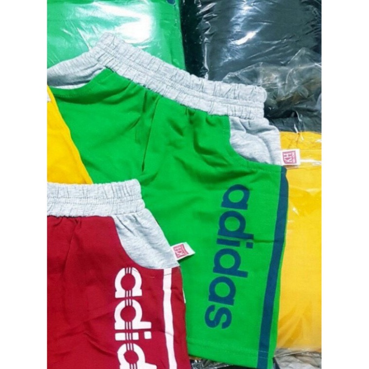 Quần lửng bé trai thun cotton loại đẹp cho bé 9-26kg