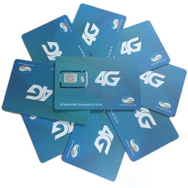 Sim V120 Viettel Năm Sinh 9x- 8x Tuỳ chọn 2 Số Cuối 4Gb/ ngày
