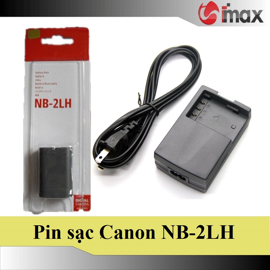 Bộ 01 pin Canon NB-2L + 01 sạc Canon CB-2LTE - Hàng nhập khẩu