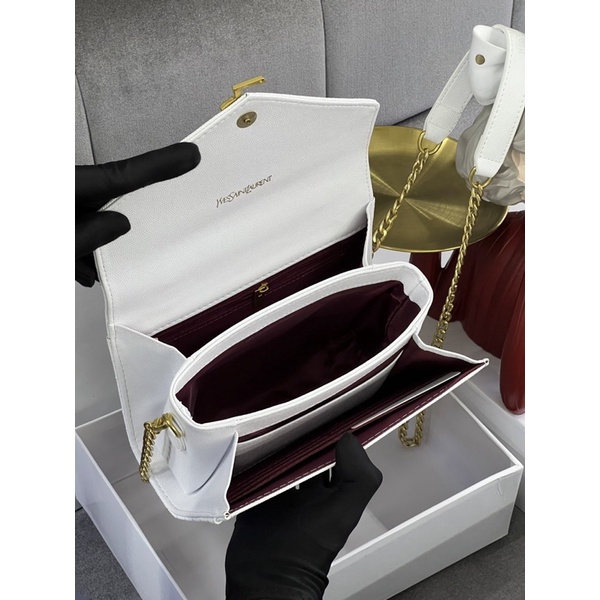 TÚI Y S L FLAPBAG DÁNG BÌ THƯ