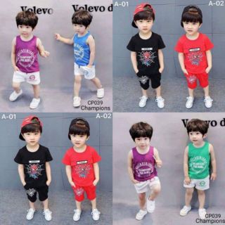 Bộ nhện bé trai siêu cute