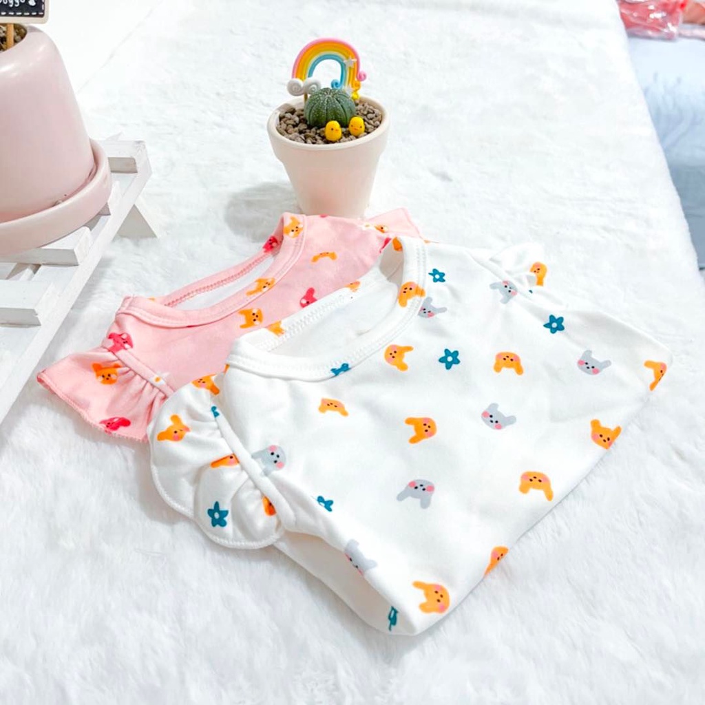 Áo Thun Sơ Mi Cánh Tiên Dễ Thương DoggoStyle Thoáng Mát Cho Chó Mèo Quần Áo Thú Cưng
