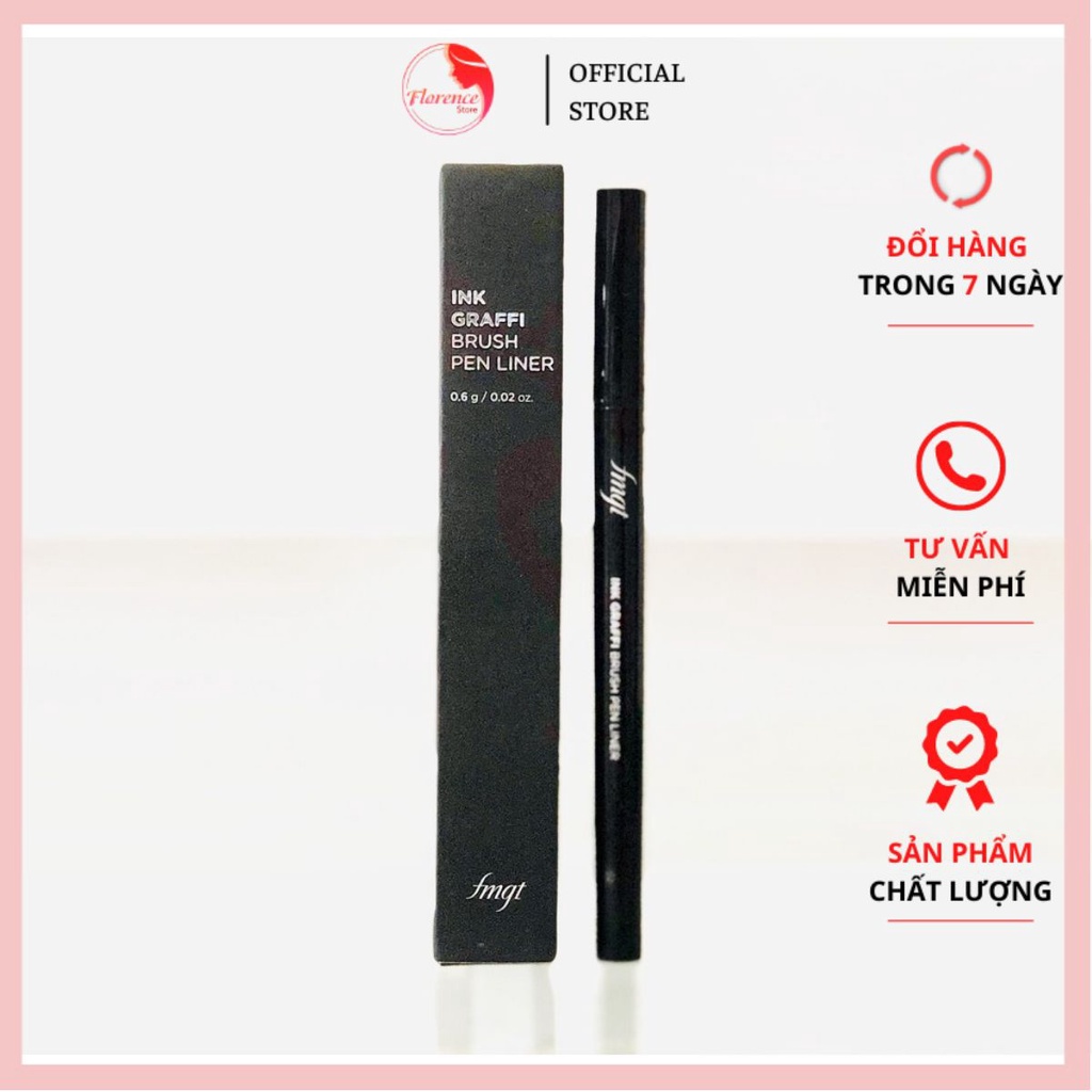 Kẻ Mắt Ink graffi Brush Pen Liner Fmgt - 01 Ink Black