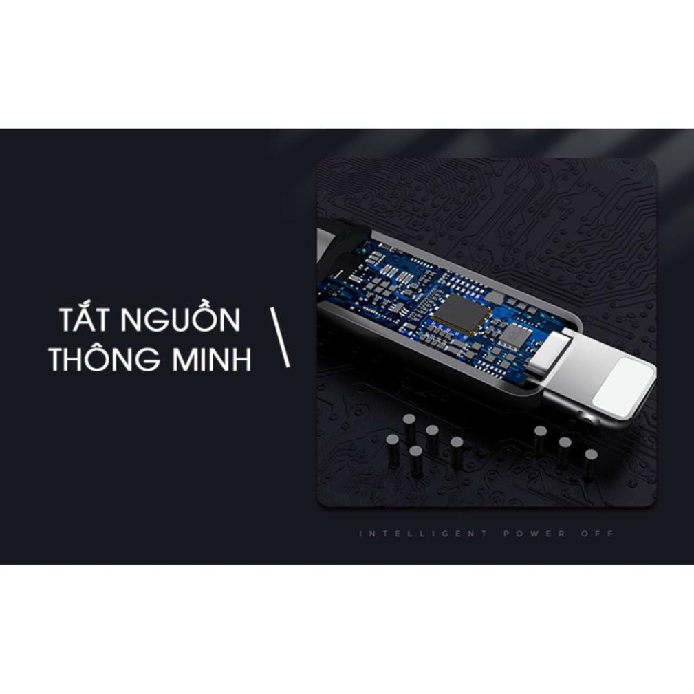 Cáp Remax thông minh tự ngắt RC-123a Type C - Chính hãng