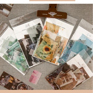 Túi 70 miếng sticker mẫu ảnh chụp cuộc sống
