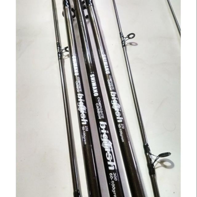 Cần 2khúc rỗng Shimano bigfish 2,7m; 3m