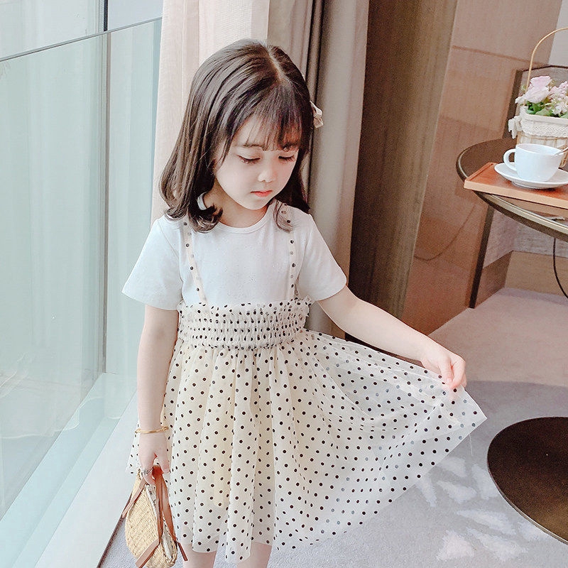 Đầm Công Chúa Mùa Hè Cho Bé Gái