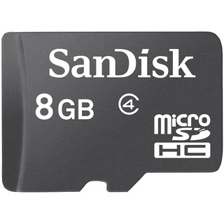 Thẻ Nhớ Sandisk Micro SD 8GB Class 4 - Bảo hành chính hãng 5 năm