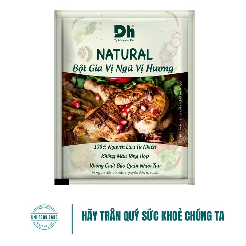 Gói NATURAL Bột Gia Vị Ngũ Vị Hương - Thương hiệu DH Foods