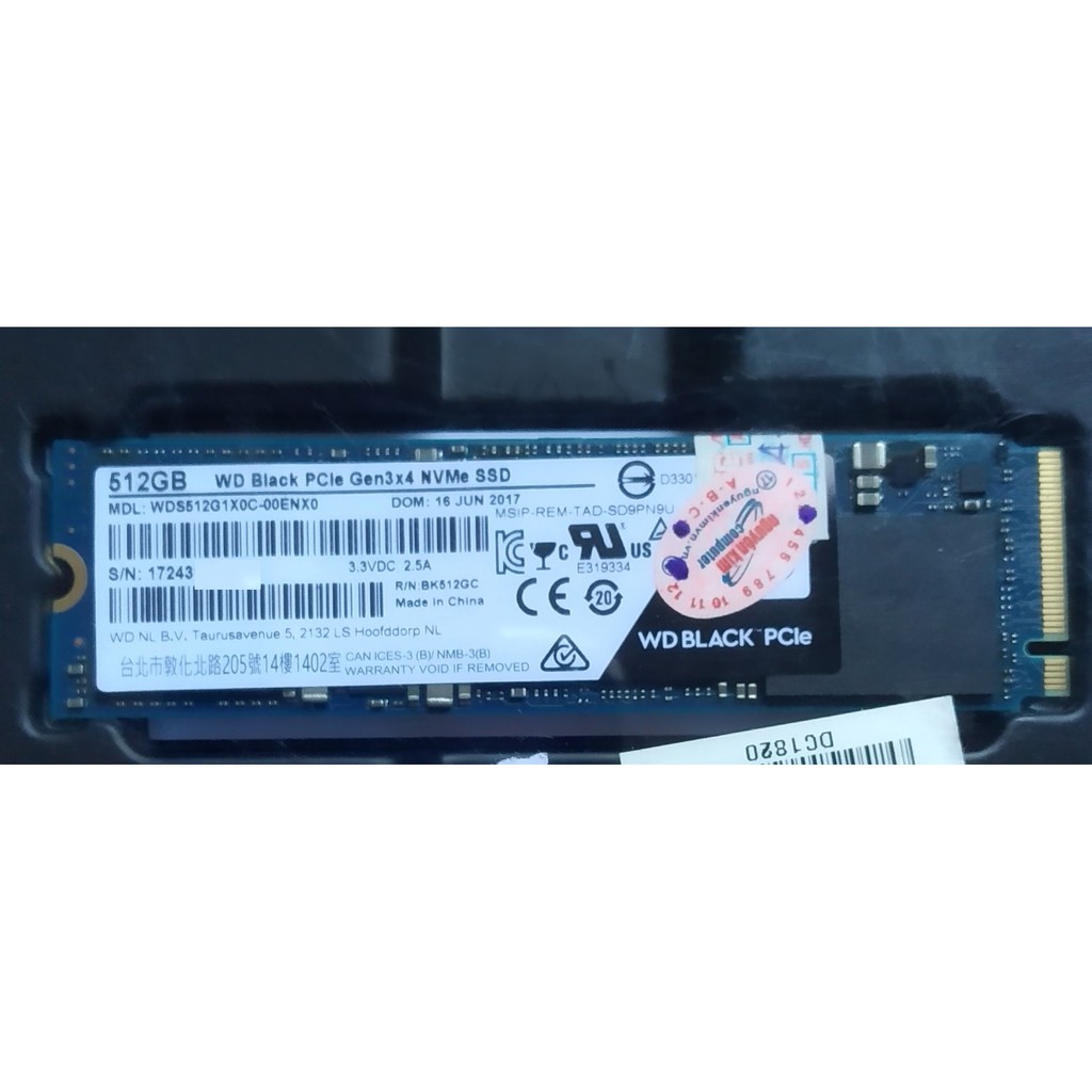 SSD M.2 500GB WD Black NVMe PCIe - 512GB SanDisk X400