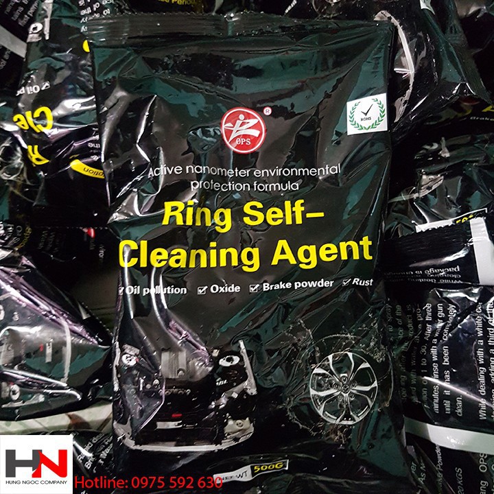 SALE Bột rửa xe lazăng siêu sạch gói 500g pha tỉ lệ 1 gói/ 50 Lít nước