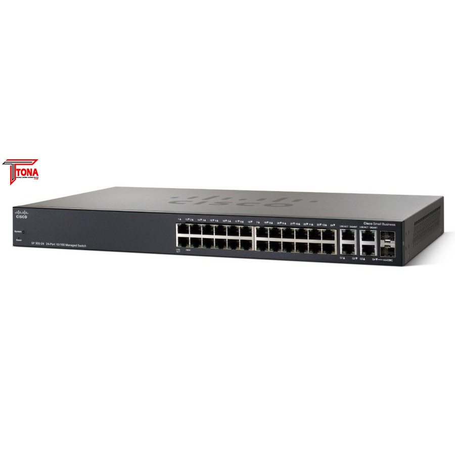 Thiết Bị Mạng Switch Cisco SF300-24
