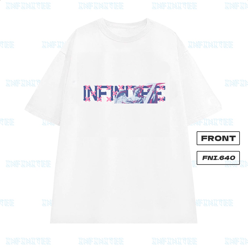 Áo thun INFINITEE Fni0640, Thun 100% Cotton - form rộng Unisex.