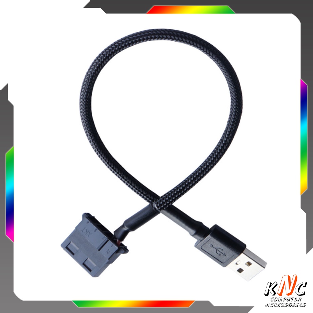 Dây Chuyển Nguồn Cổng USB 5v Ra Chân Molex 4pin IDE Dùng Cho Led 5v