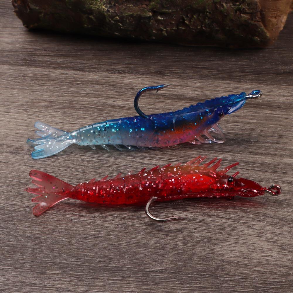 FOREVER Mồi Câu Cá Giả Bằng Silicone Mềm Phát Sáng Sinh Học