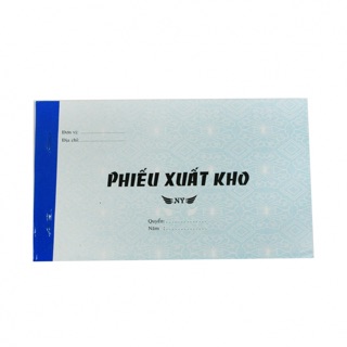 COMBO 2 QUYỂN -Phiếu xuất kho 13x19 cm