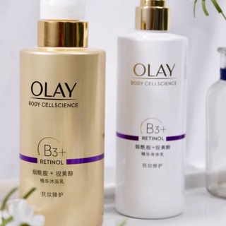 sữa tắm+Dưỡng thể Olay retinol ( sẵn)
