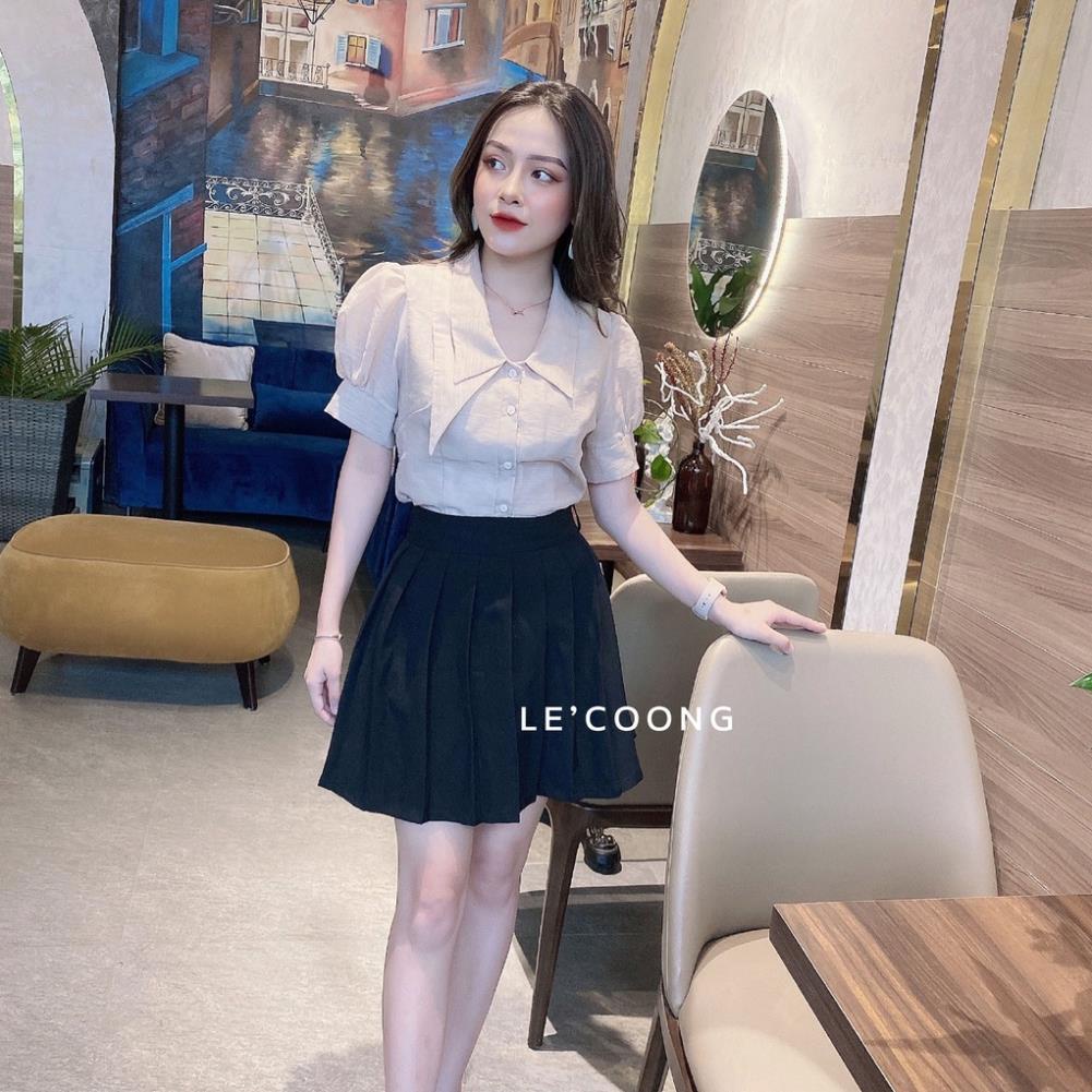 Chân Váy Chữ A Ngắn Chân Váy Xếp Li Thiết Kế XoèThích Hợp Dạo Phố Có Lót Quần Bên Trong Đủ Size_LeRin CV16 | BigBuy360 - bigbuy360.vn