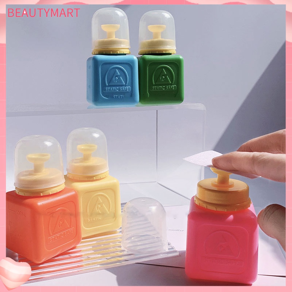 Chai Rỗng Đựng Dung Dịch Tẩy Trang 120ml Thiết Kế Dạng Nhấn Tiện Dụng