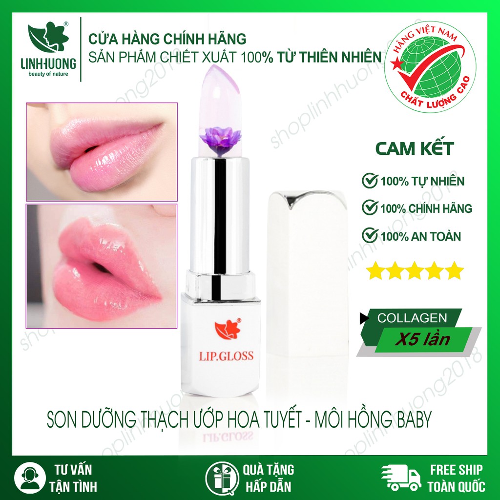 Son Dưỡng Thạch Ướp Hoa Tuyết LIP GROSS [Linh Hương]