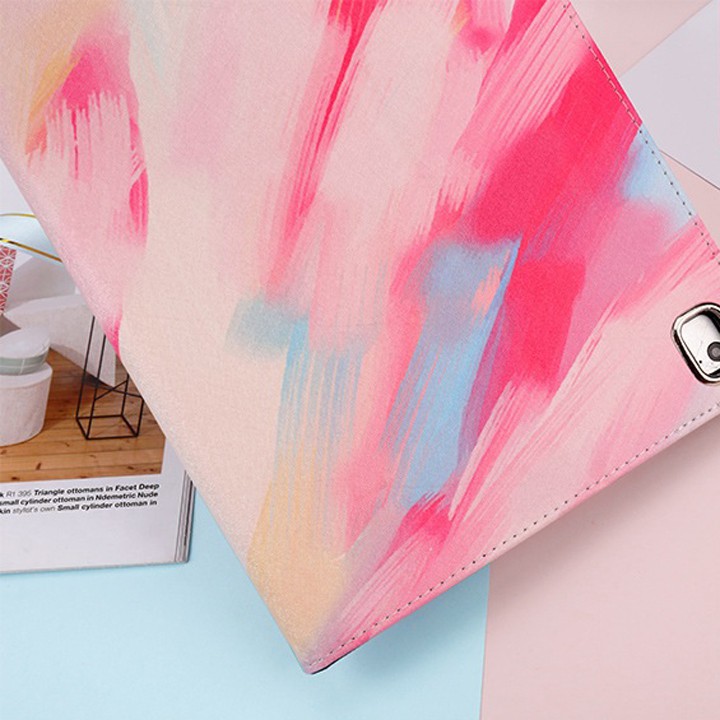 Ốp iPad Kiểu Đá Cẩm Thạch cho iPad mini, iPad Air, iPad Pro gập chân đỡ tiện lợi - Mã TZAT916