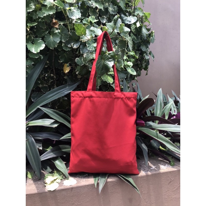 TÚI TOTE TRƠN VẢI CANVAS NHIỀU MÀU