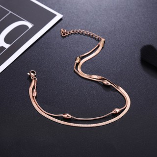 Lắc Chân Nữ 2 Tầng Đơn Giản Titan Ko Đen Ko Ngứa An Toàn Cho Sức Khỏe Bilyshop TT 1988