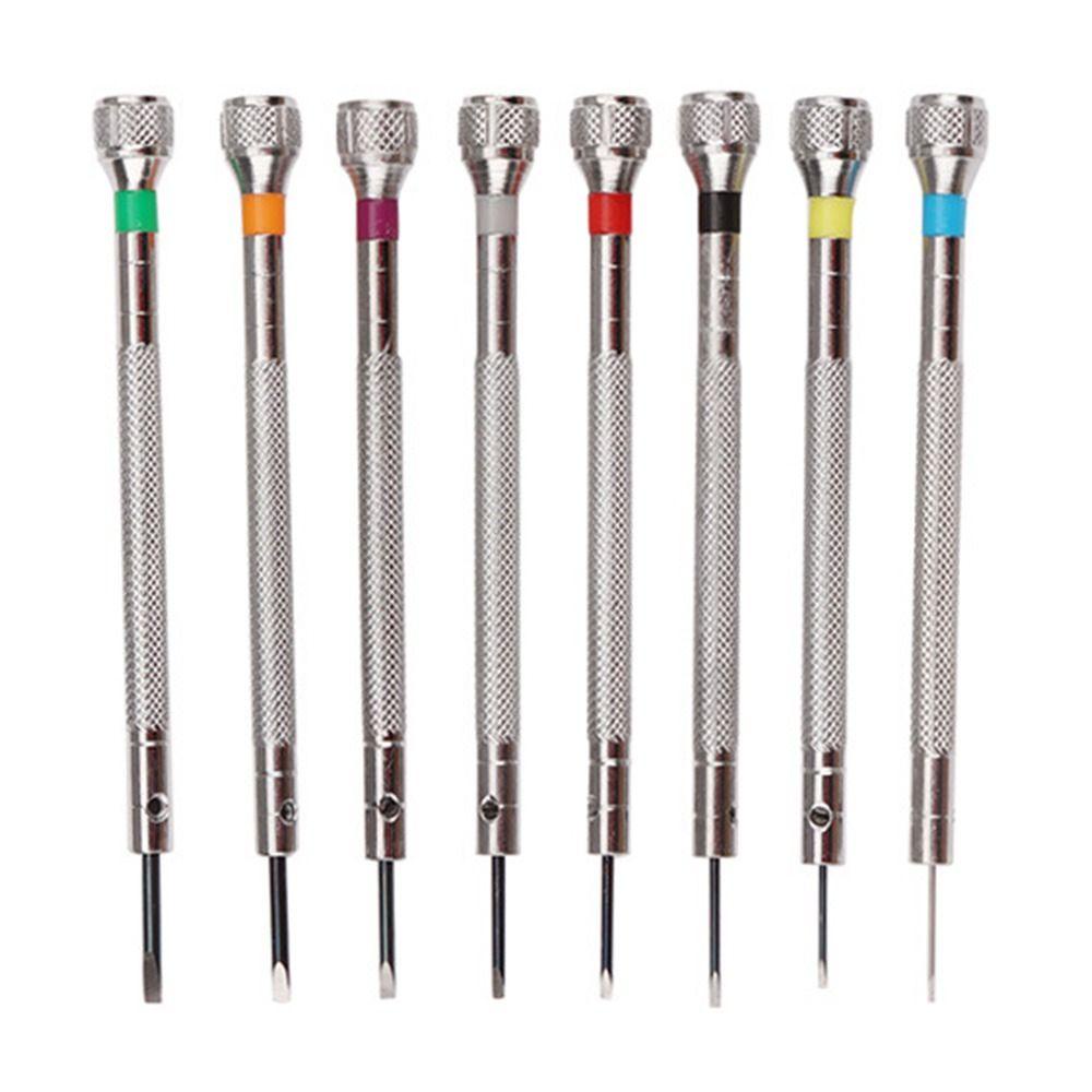 MUVAKO Bộ 5 Tua Vít Sửa Chữa Đồng Hồ Đeo Tay 0.8 / 1.0 / 1.2 / 1.4 / 1.6mm