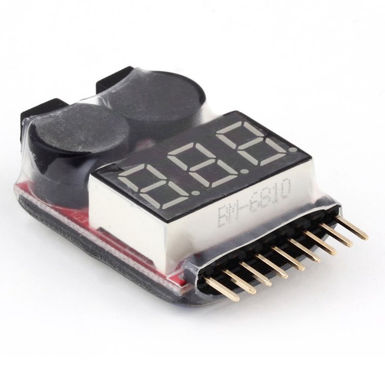 Đồng hồ đo PIN PK 1-8S Lipo/Li-ion/Fe 2 trong 1 | BigBuy360 - bigbuy360.vn