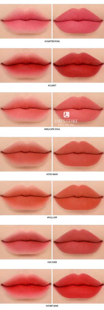 Son Kem 3CE Blurring Liquid Lip | BigBuy360 - bigbuy360.vn
