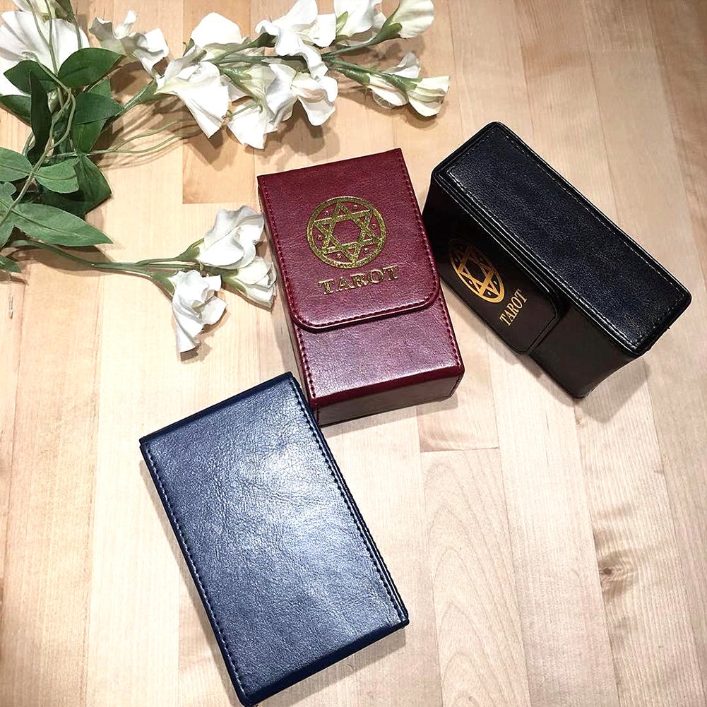 Hộp Đựng Thẻ Bài Tarot Hai Tầng Nhỏ Gọn Tiện Dụng