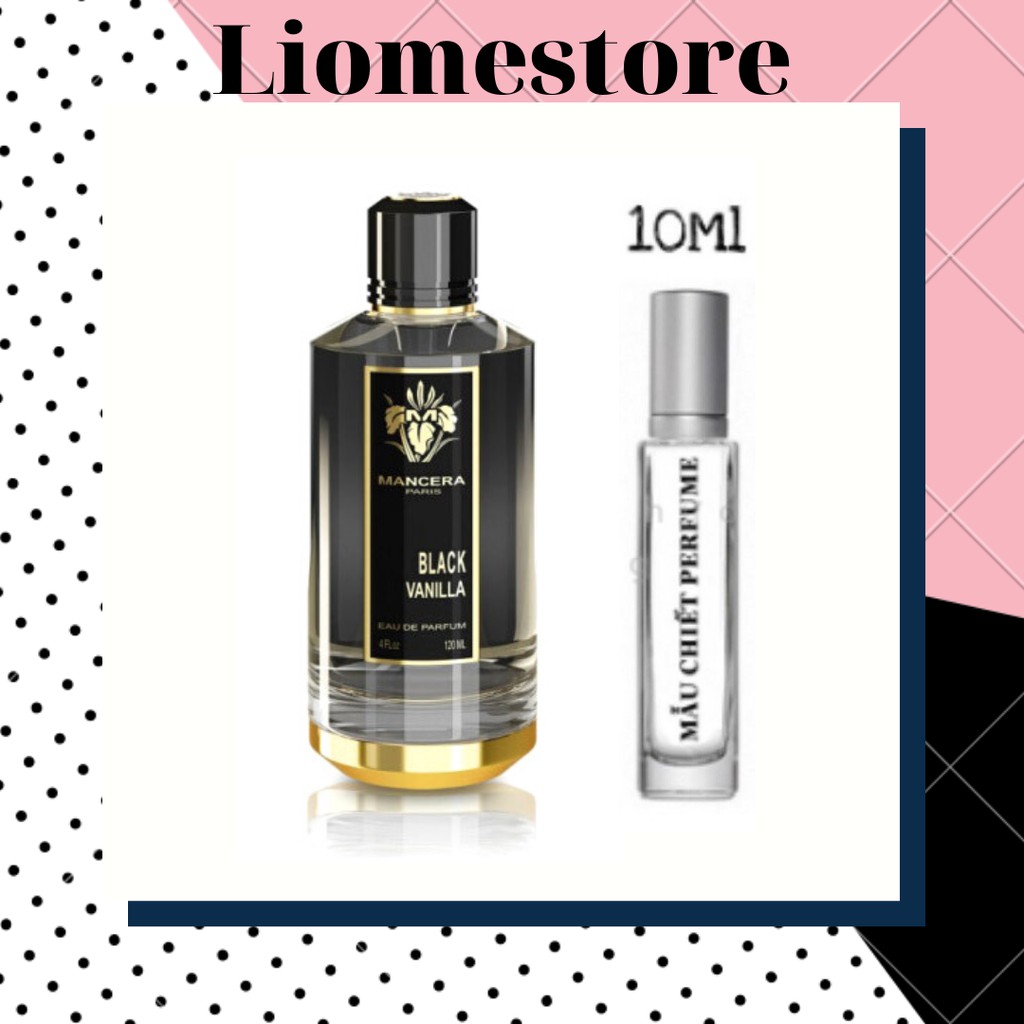 Nước hoa chính hãng Mancera Black Vanilla EDP Chiết 5ml/10ml/20ml