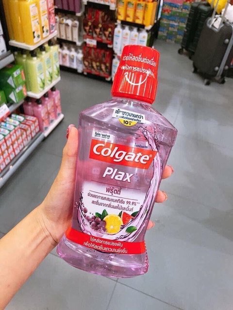 Nước súc miệng colgate đag sale chỉ còn 280k 1 chai 500k 1 cặp thui nè mng ưi mấy vị này ở vn k có đâu ạ 😍😍😍  ✈️✈️OD