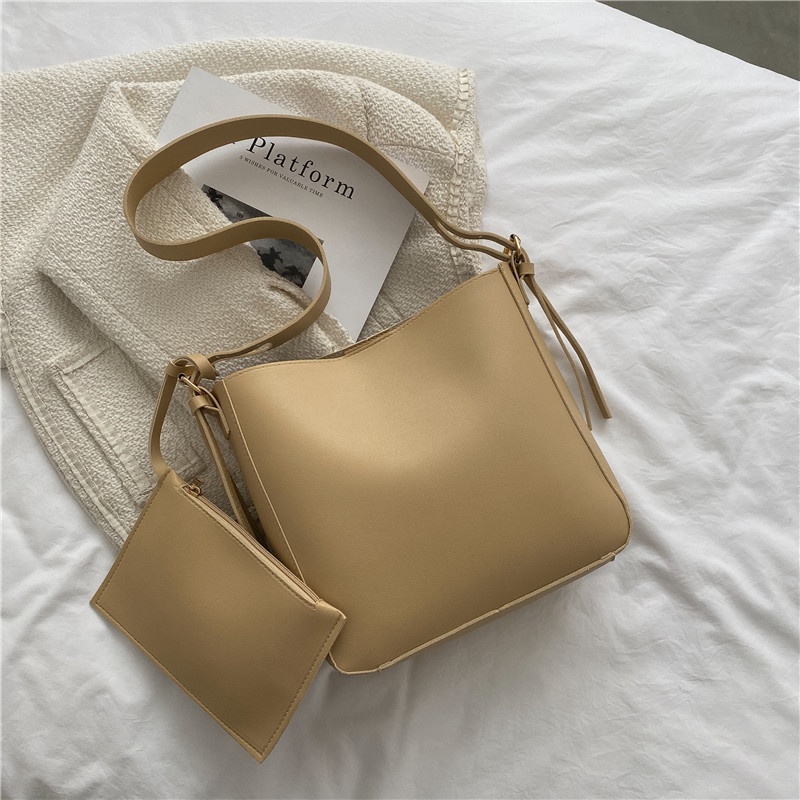 Túi đeo dưới cánh tay sức chứa lớn phong cách Hàn Quốc thời trang thường ngày 2021