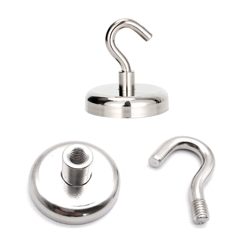 QQ Set 24 Móc Nam Châm Từ Tính Mạnh Mẽ Cho Nhà Bếp Văn Phòng Và Garage