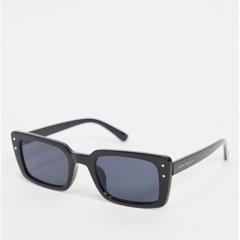 Kính Thời Trang Rectangular Sunglasses South Beach UK Auth
