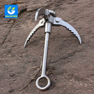 Móc 3 chấu inox leo núi biệt đội phi hổ