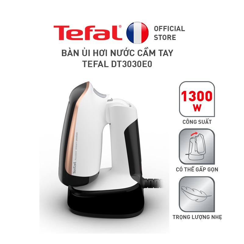 [Mã ELTF12 giảm 10% đơn 500K] Bàn ủi cầm tay Tefal - DT3030E0