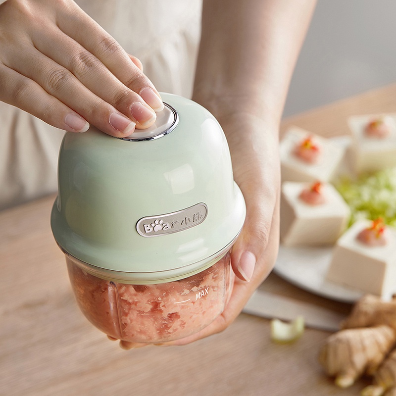 Bear Electric Food Chopper Máy gia dụng sạc USB QSJ-E40B1