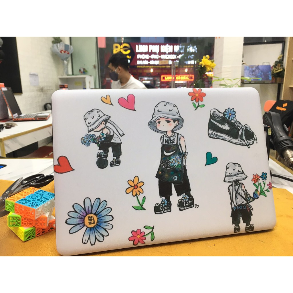 Decal Skin dán Laptop mẫu BigBang (shop sẽ liên hệ xin model máy)