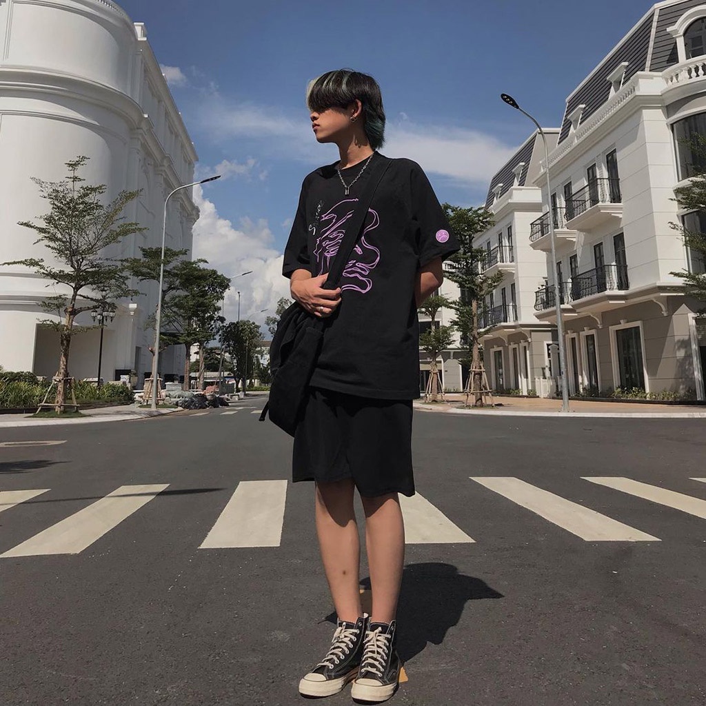 Áo Thun Nam Nữ SADBOIZ STORY Form Rộng Unisex - Kiểu áo phông tay lỡ Sad boiz Local Brand Leevin Store | BigBuy360 - bigbuy360.vn