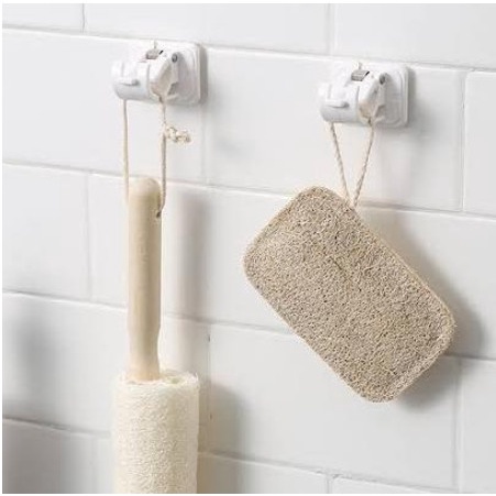 Set 2 kẹp dán giữ thanh treo siêu chắc chắn